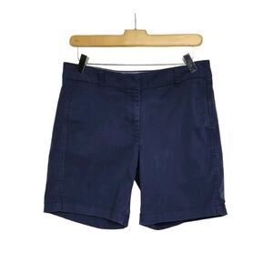 J. Crew Blue Tailored Bermuda Shorts